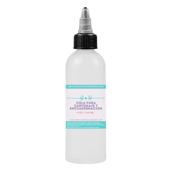Cola Blanca para cartonaje y encuadernacion "linea de productos MDM" 118ml / 4oz (0542) - Image 2