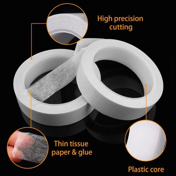 Cinta adhesiva doble cara - (24mm x 20mts) 1 rollo - Image 2