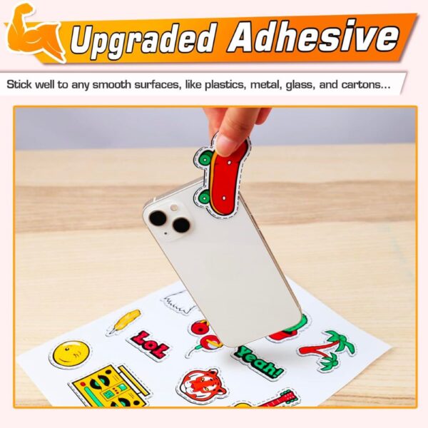 Papel fotografico ADHESIVO (10 laminas) – 8.5"x11" - 21,6cm x 27,9cm (carta) / 230grs (1277) - Image 3