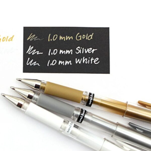 Uniball - boligrafo tinta de gel - 1.00mm Plateado (7589) - Image 3