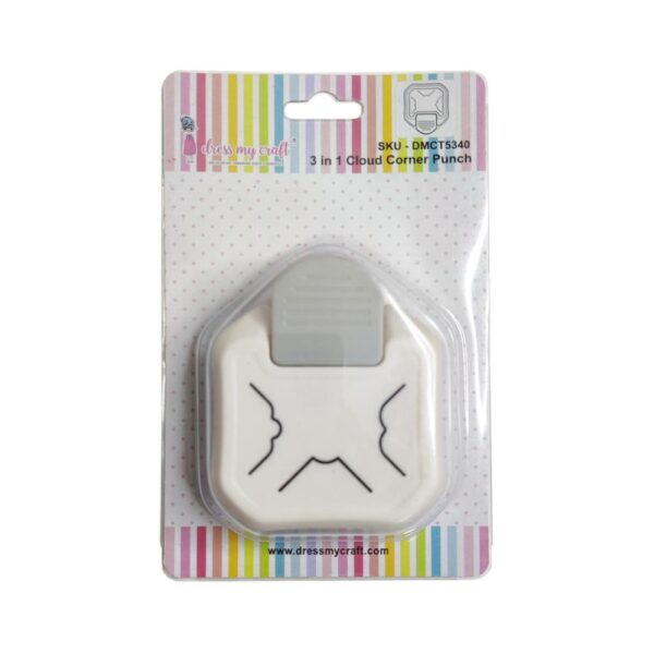 Dress my craft - Perforador de bordes - Cloud - 3 en 1 (8260)