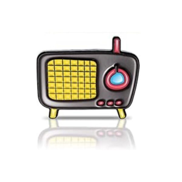 Pin Radio - Gris (3460)