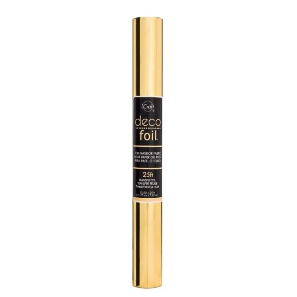 Foil reactivo ICraft "Deco foil" - Gold - 31.75cm x 7.62mts (1027)