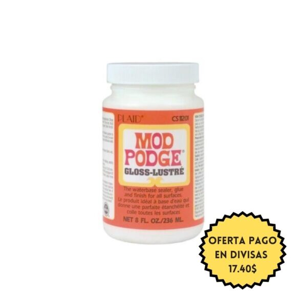 Mod podge 236 ml – Gloss - sellador al agua (2010)
