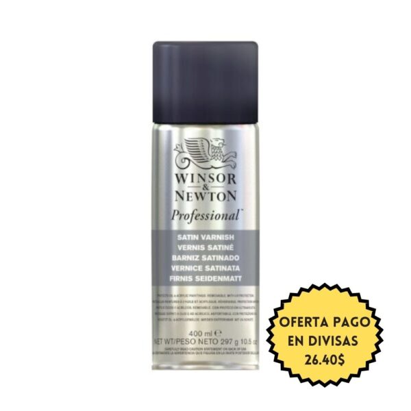 Sellador en spray - satinado 400ml Winsor and Newton (0102)