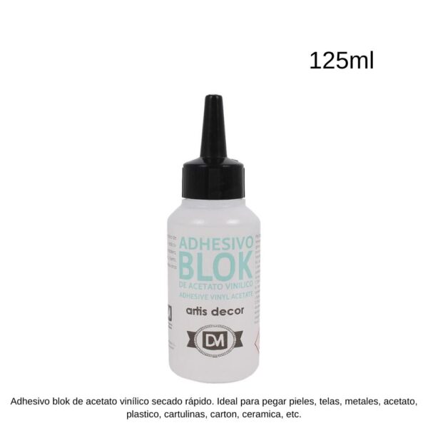 Adhesivo blok de acetato vinilico - 125 ml. (0105)